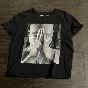 2PAC Cropped T-shirt